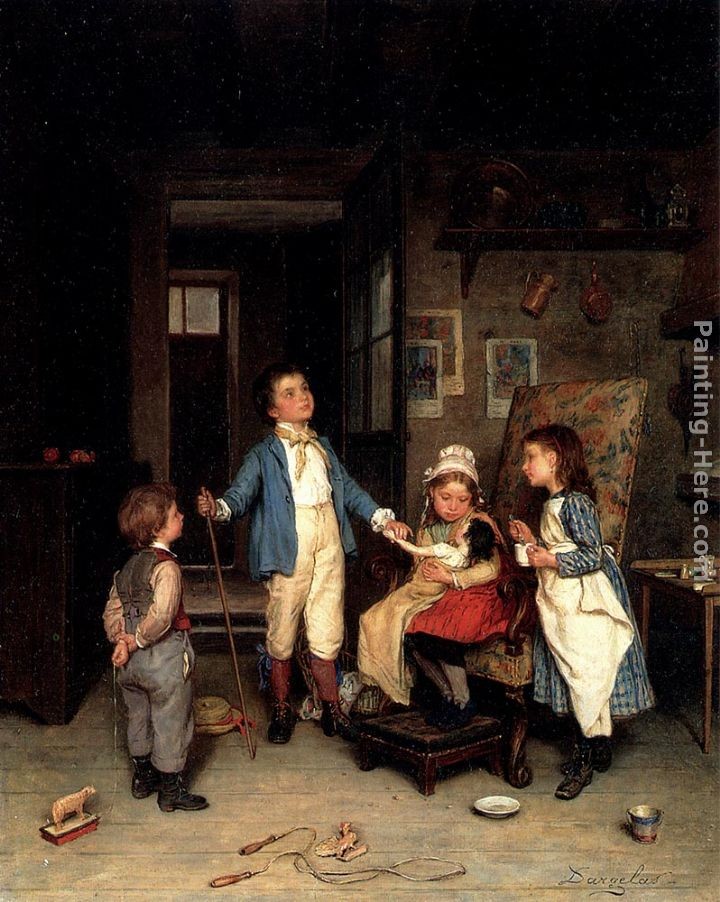 Andre Henri Dargelas The Doctor's Visit
